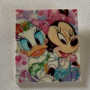 NWT. Handmade Disney’s Minnie Mouse and Daisy Duck Pin Brooch!
